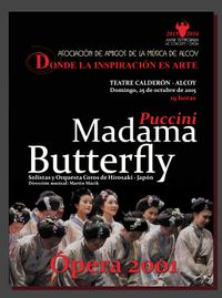 ÓPERA 2001 - MADAMA BUTTERFLY