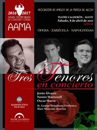 TRES TENORES EN CONCIERTO