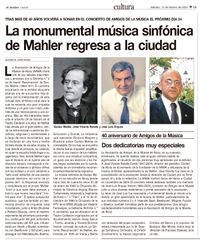 SINFONÍA Nº 2 DE MAHLER - RESURRECIÓN